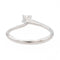 Bague 51 Bague Solitaire Or blanc Diamant 58 Facettes 3227153CN