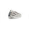 Bague 54 Bague - Or blanc, saphirs et diamants 58 Facettes 1143