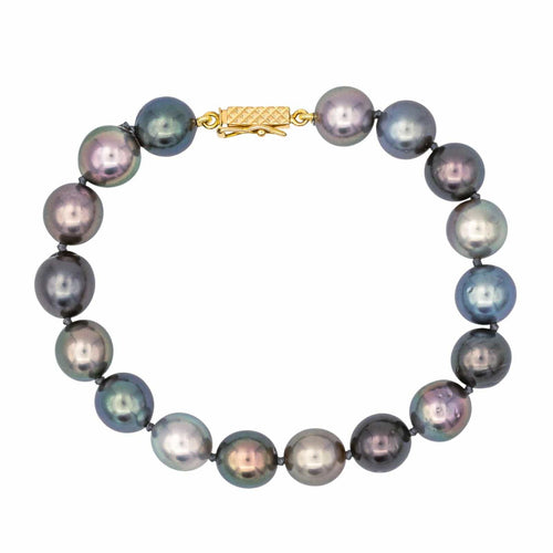 Bracelet Bracelet Or jaune Perle de tahiti 58 Facettes 3906513CN