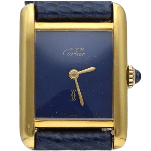 Montre Cartier Montre Tank Vermeil 58 Facettes MT42993