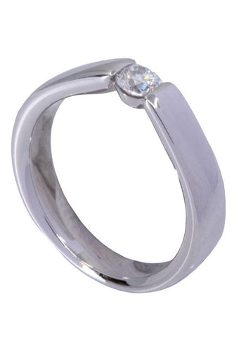 Bague 50 Solitaire diamant 58 Facettes 084781