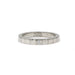 Bague 59 CARTIER - alliance lanière or blanc diamants 58 Facettes 240227R