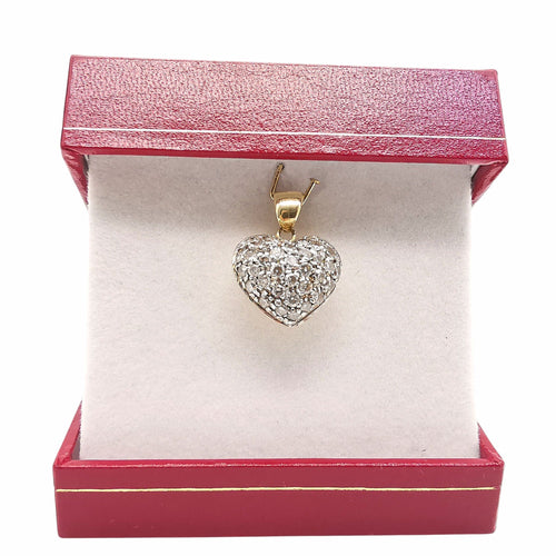 Pendentif Pendentif or jaune & diamants 58 Facettes