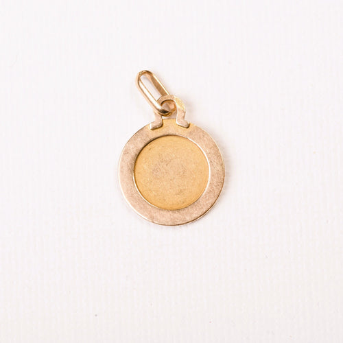 Pendentif Médaille zodiaque vintage signe du lion en or jaune 58 Facettes 276