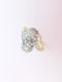 Ring 58.5 Toi et Moi vintage engagement ring - Diamonds - Gold 58 Facettes AA 1644