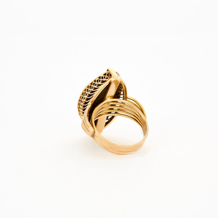 Bague 55 Bague or bois d'abbia 58 Facettes 32600200