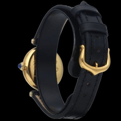 Montre Cartier Montre Must De Cartier Vermeil 58 Facettes MT42766