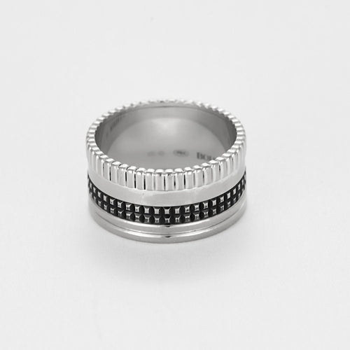 Bague 62 BOUCHERON. Quatre, Black Edition, Large. 58 Facettes DIN0275