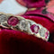 Bague 52 Alliance Éternité Vintage - Or 18 carats, Rubis et Diamants 58 Facettes 559