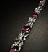 Bracelet Bracelet avec rubis de 14 ct et diamants de 3 ct. 58 Facettes