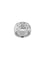 Bague 56 Bague en or blanc avec diamants, certifiée HRD 58 Facettes