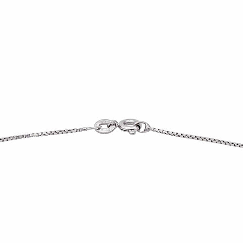 Collier Collier Or blanc Diamant 58 Facettes 4013324CN