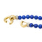 Collier Collier Or jaune, Or blanc Lapis lazuli, Diamant 58 Facettes 3243856CN