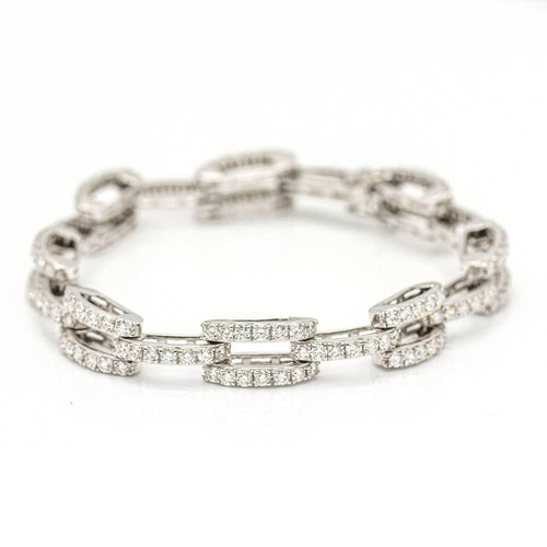 Bracelet Bracelet CLASS en or et diamants. Neuf. 58 Facettes D359742LF