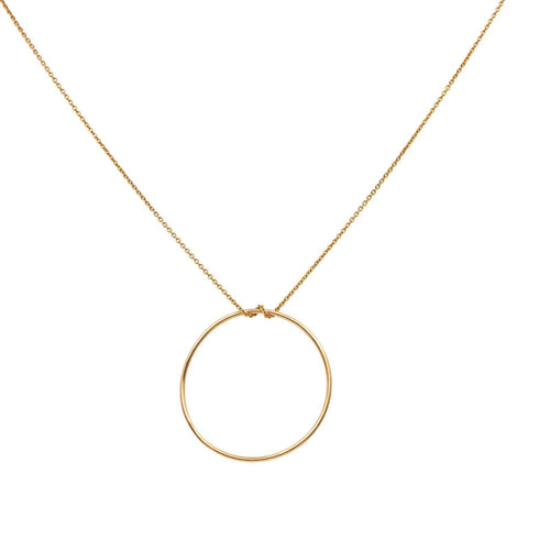 Collier Ginette NY Collier Baby circle Or rose 58 Facettes 4821974RV