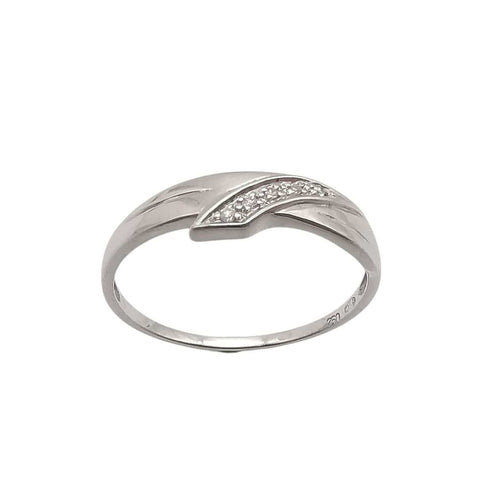 Bague 57 Bague en or blanc & diamants 58 Facettes