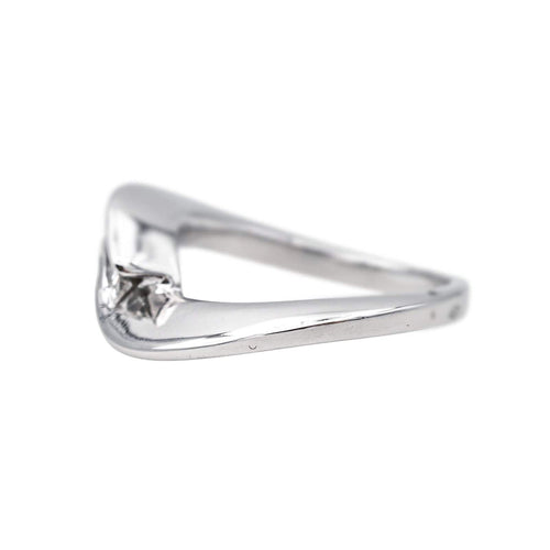 Bague 51 Bague Solitaire Or blanc Diamant 58 Facettes 4151685RV