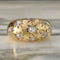 Bague 53 Bague boule constellation en or jaune 18k et diamants 58 Facettes