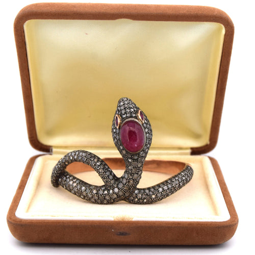 BRACELET EN OR ET ARGENT 14KT