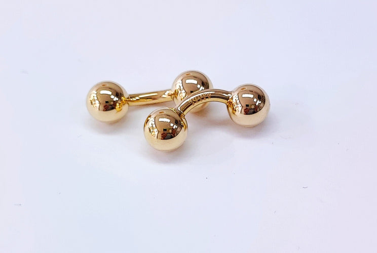 Boutons de manchette Bouton de manchette en Or jaune MELLERIO 58 Facettes BM.Mellerio.1559