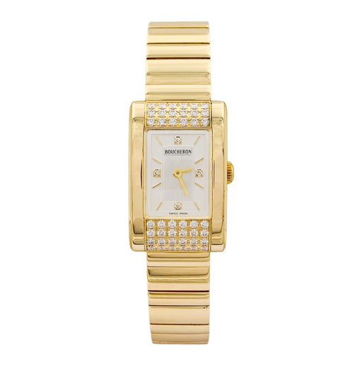 Montre Montre Boucheron « Reflet Icare », or jaune, diamants. 58 Facettes 35020