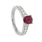 Bague 53 Bague en diamant et rubis 58 Facettes 1865