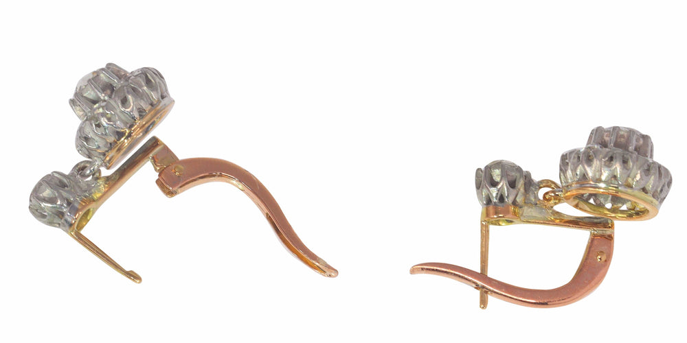 Boucles d'oreilles Boucles d'oreilles pendantes vintage en diamant 58 Facettes 23111-0113