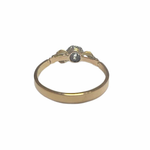 Bague BAGUE ART DÉCO, ÉPOQUE 1930-1935, OR 18 carats ET PLATINE AVEC DIAMANTS 58 Facettes DMAR1