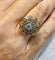 Bague 54 Bague ancienne en or et diamants 58 Facettes