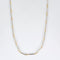 Collier Chaine or jaune et or blanc en or 58 Facettes