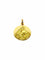 Pendentif Médaille Saint Antoine or rose et or jaune 58 Facettes