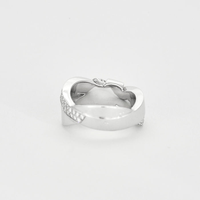 CHAUMET - Bague Chaumet Liens Séduction or blanc diamants