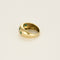 Bague 48 Bague jonc en or jaune, diamant et émeraudes 58 Facettes DIE1614X3