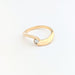 Bague 54 Solitaire or jaune et diamant 58 Facettes 30885