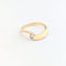 Bague 54 Solitaire or jaune et diamant 58 Facettes 30885