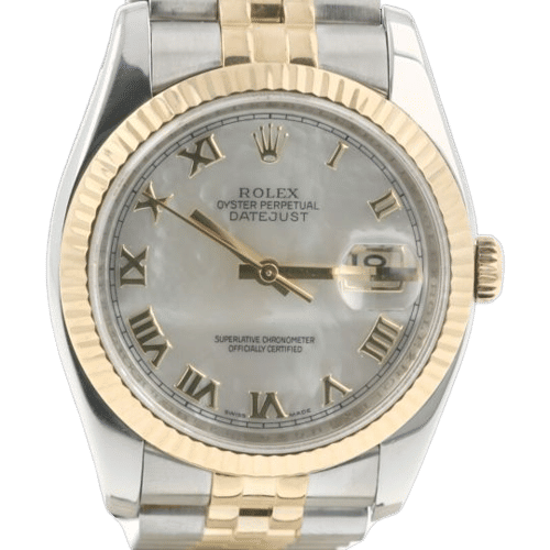 Montre Rolex Montre Date Just 36 58 Facettes MT42536