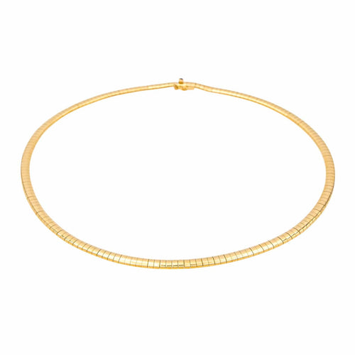 Collier Caplain Saint André Collier Maille omega  Or jaune 58 Facettes 4044484CN