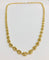 Collier COLLIER GRAIN DE CAFE OR JAUNE 58 Facettes