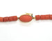 Collier Collier en corail Aka et Sardaigne avec fermoir en or 58 Facettes 13737