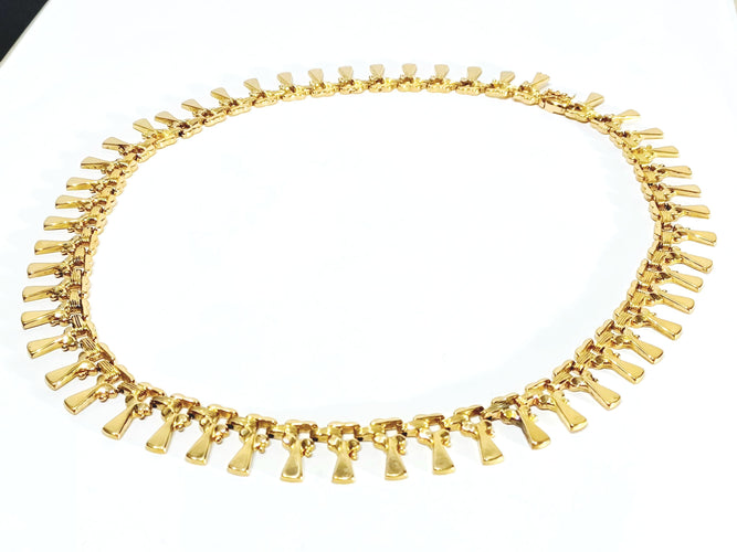 Collier Collier en or rose 58 Facettes