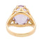 57 Bague Cocktail Or jaune Améthyste 58 Facettes 1637061CN