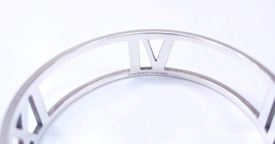 Bracelet Tiffany & Co - Bracelet Atlas Argent 58 Facettes TIFFY-BRAC-1722