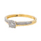 Bague 53.5 Bague Or jaune Diamant 58 Facettes 3475538CN