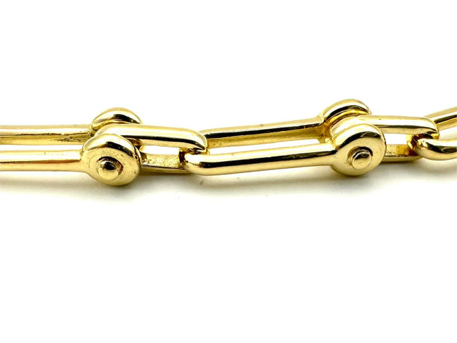 Collier FRED. Collier vintage or jaune 18K 58 Facettes