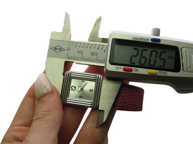 Montre montre POIRAY ma premiere pm acier 26mm bracelet cuir quartz lady 58 Facettes 269224