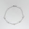 Bracelet Bracelet 5 diamants en or blanc 18K 58 Facettes