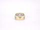Bague 54 Bague exclusive en or sertie de diamants et d'une pierre précieuse 58 Facettes 2241