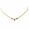 Collier Collier Maille Anglaise  Or jaune Saphir, Diamant 58 Facettes 4526721RV