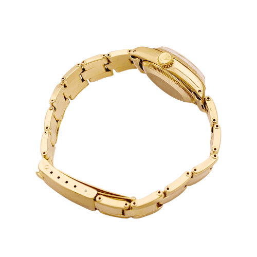 Montre Montre Femme Rolex, "Oyster Perpetual Datejust", or jaune. 58 Facettes 34471