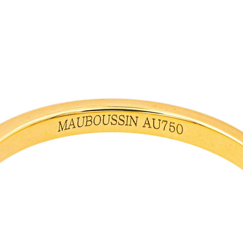 Bague 52 Mauboussin Bague Capsule d'émotions Or jaune Emeraude, Diamant 58 Facettes 4191430CN